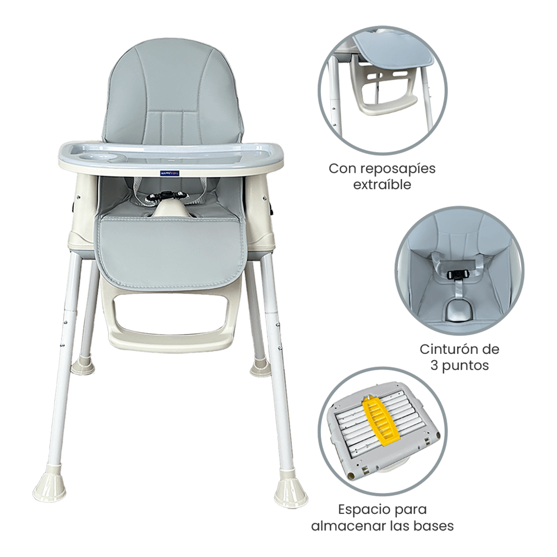 Silla Comedor 4 en 1 Multifunción