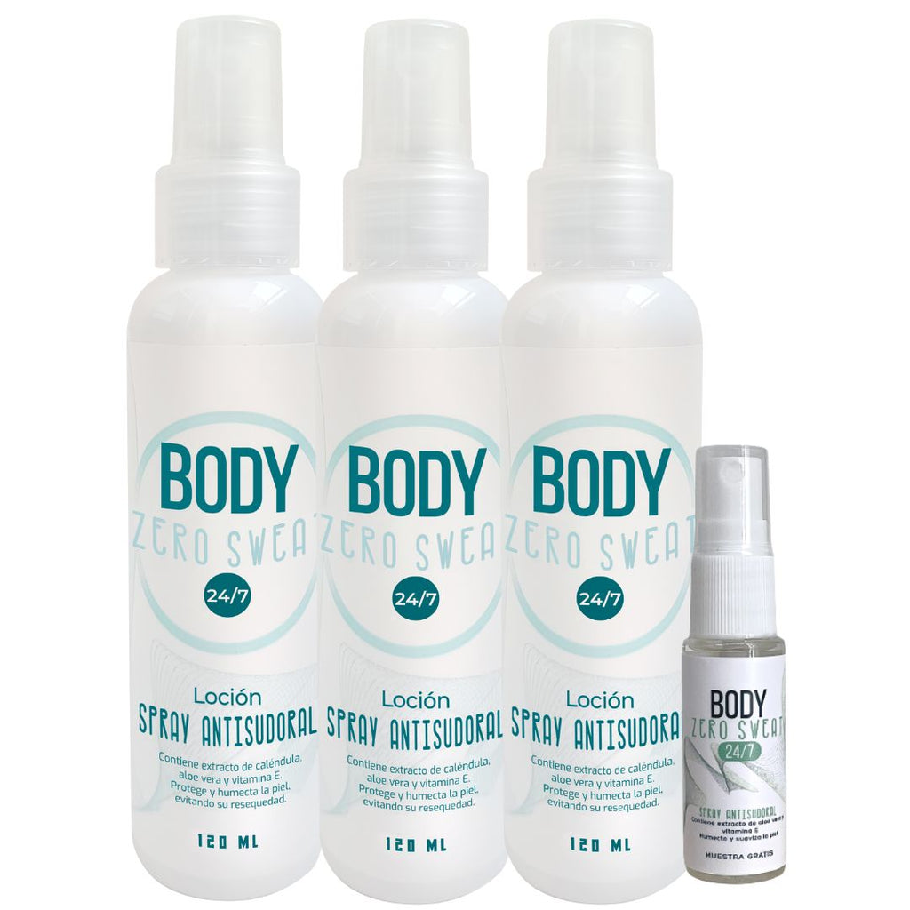 Body Zero SweaSkinRepair | SPRAY ANTITRANSPIRANTE Y DESODORANTE DE LARGA DURACIÓN