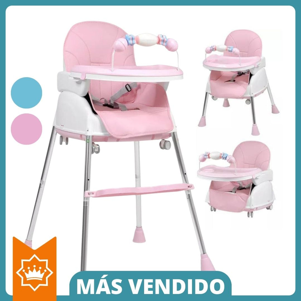 Silla Comedor Alta 4 en 1