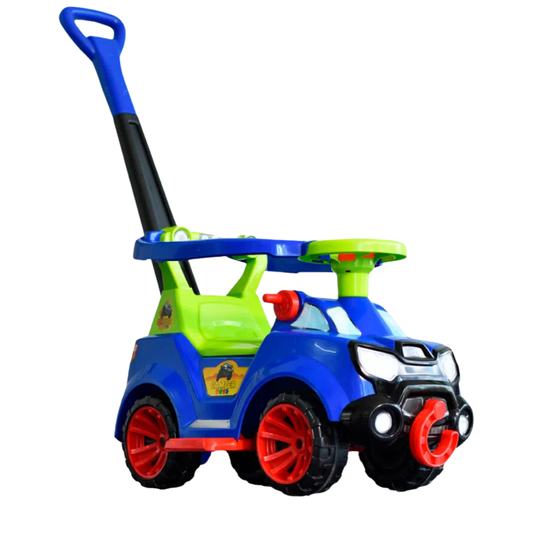 Carro Paseador Y Montable 3 En 1