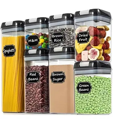 Set de Tarros Herméticos X7 de Jelo Shop