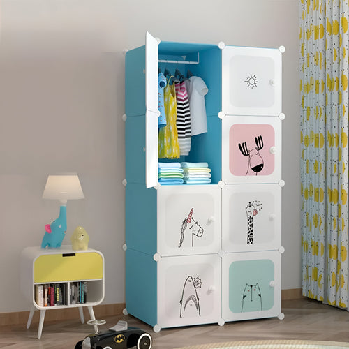 Armario Modular Infantil 8 Modulos