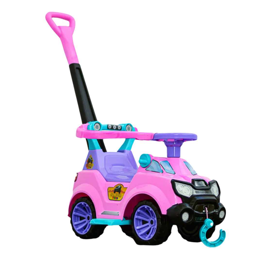 Carro Paseador Y Montable 3 En 1