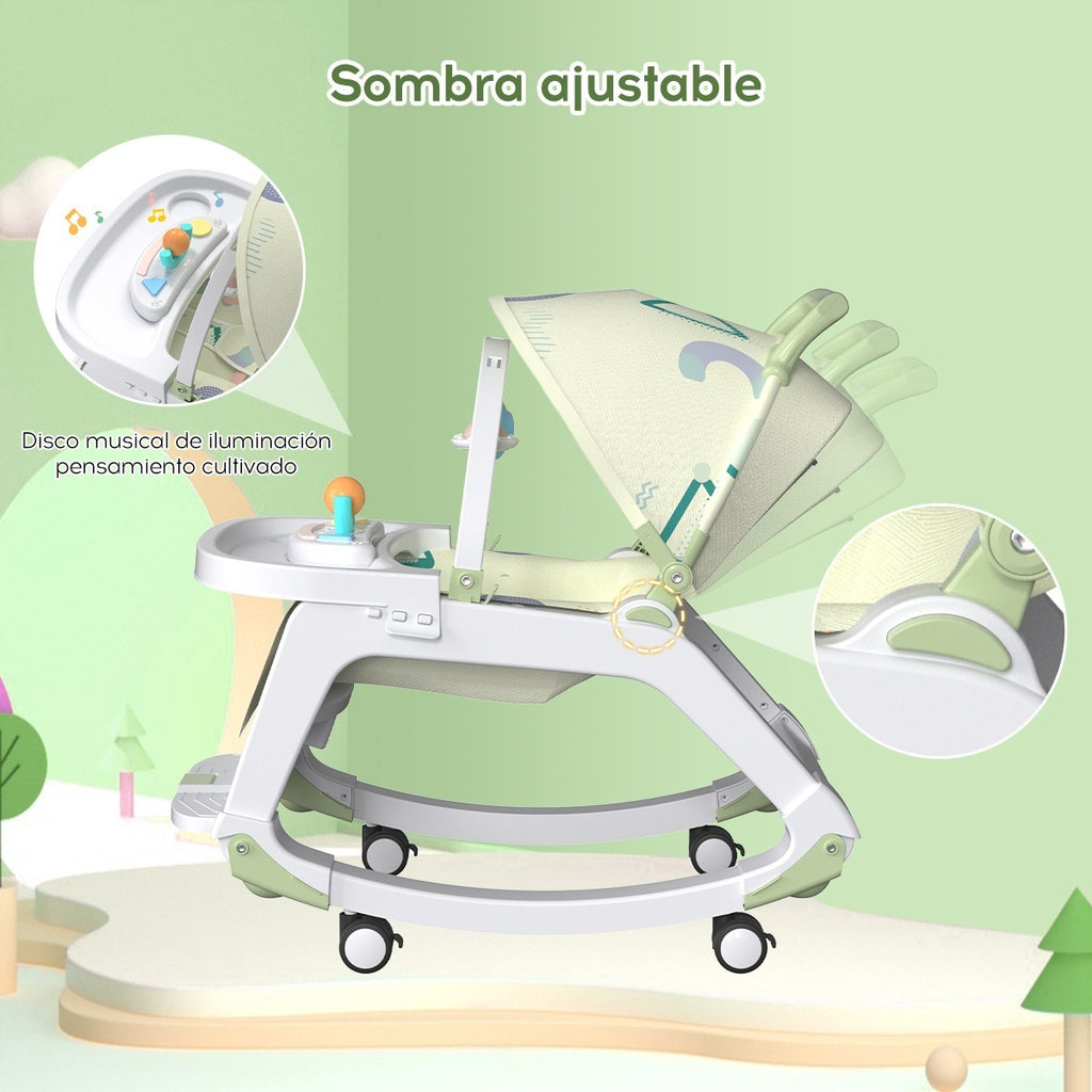 Silla Mecedora para Bebés 5 en 1 Multifuncional