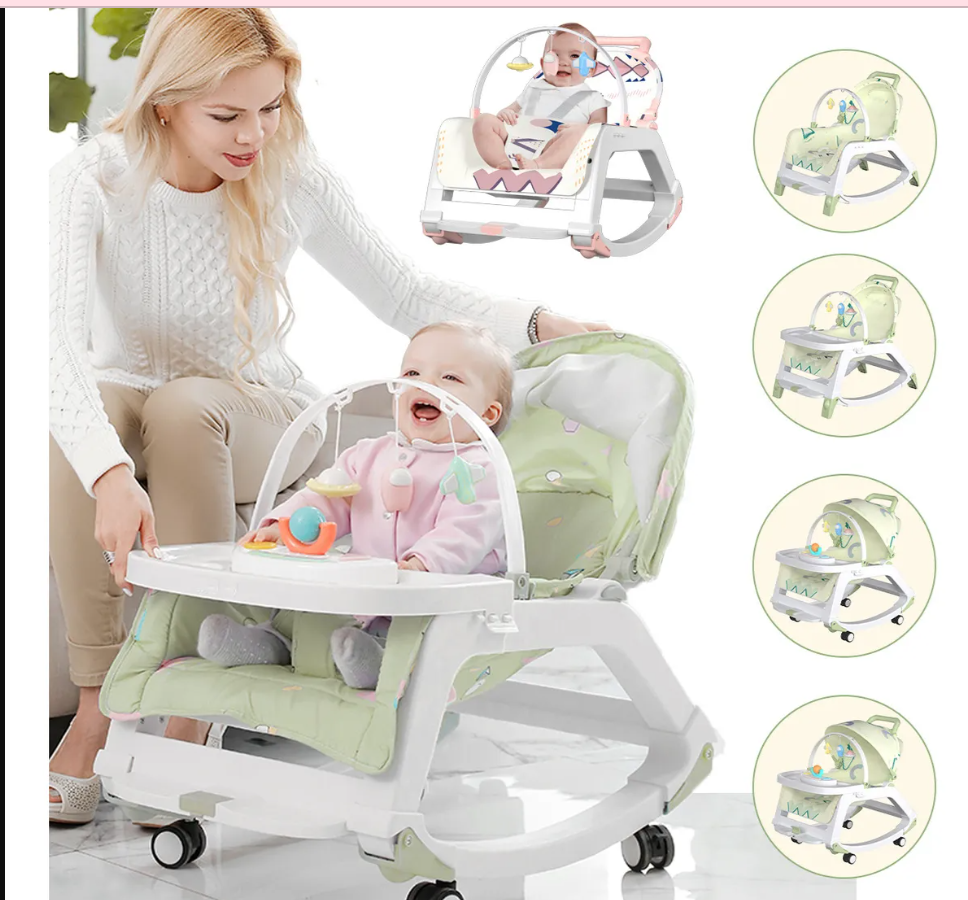 Silla Mecedora para Bebés 5 en 1 Multifuncional