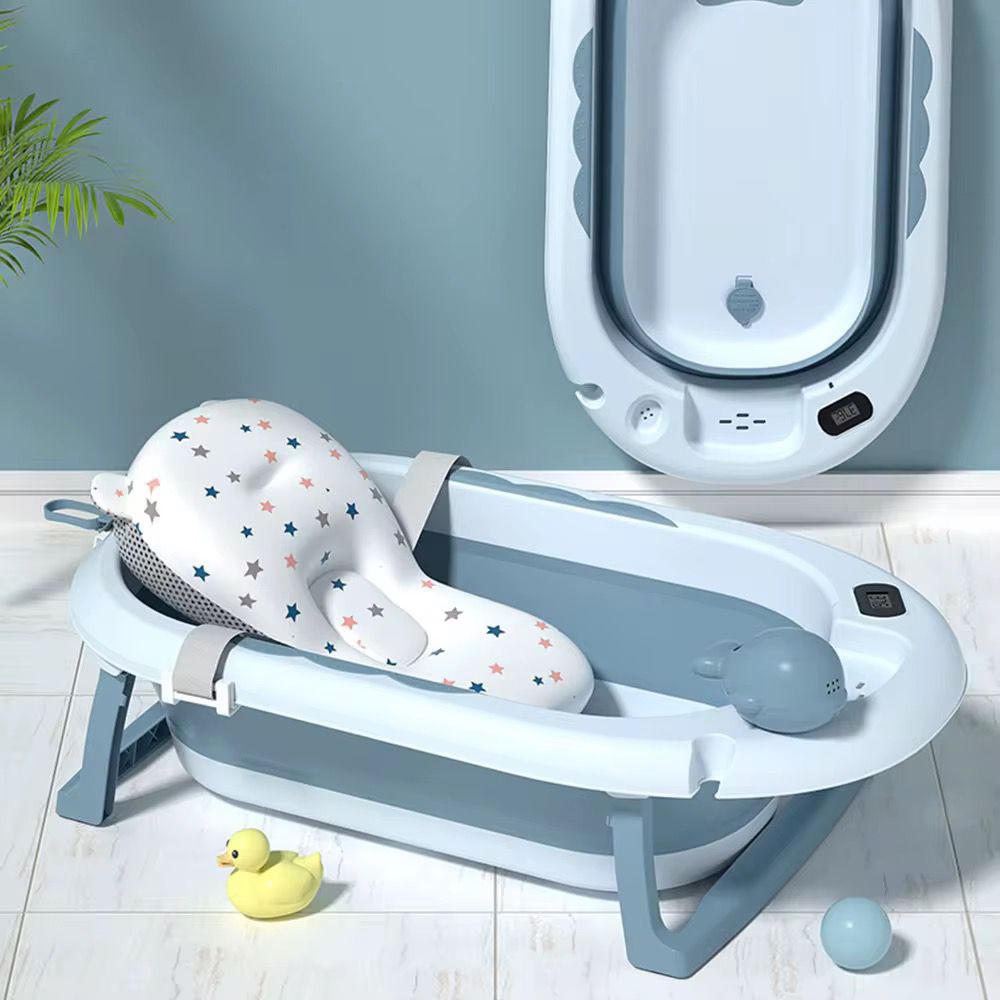 Bañera Plegable con Soporte de Altura en combo