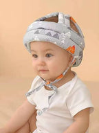 Combo Gateo Bebé: Tapete Sensorial + Casco Protector + Rodilleras