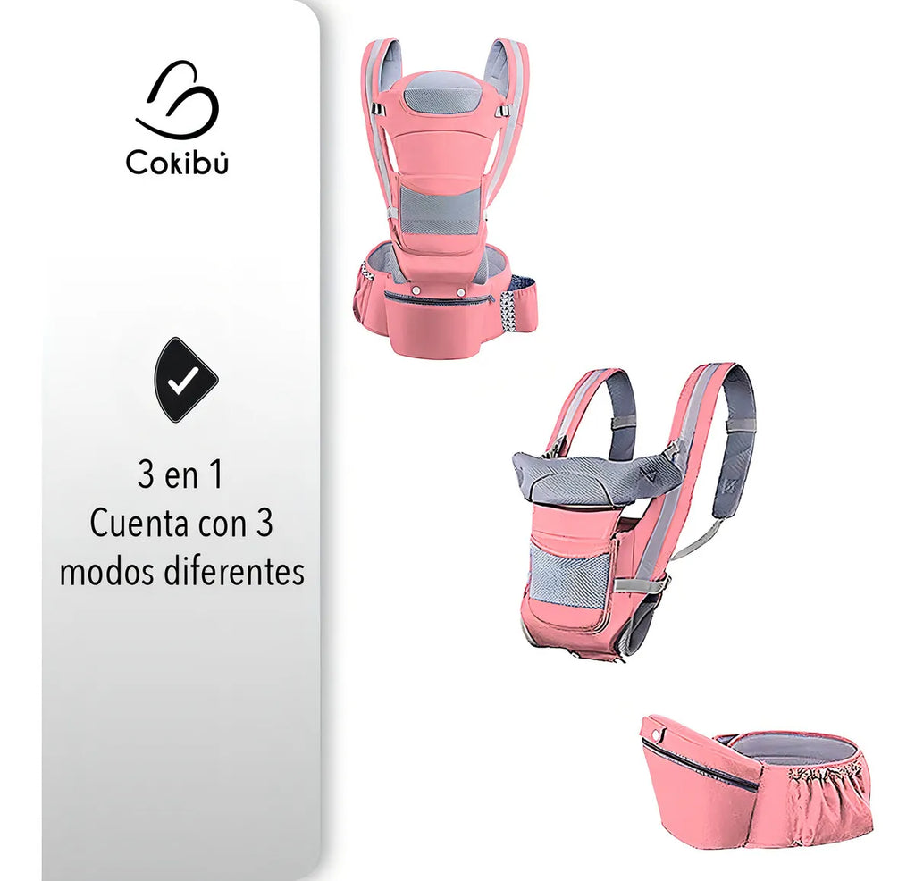 Cargador Portabebe Ergonomico C Asiento