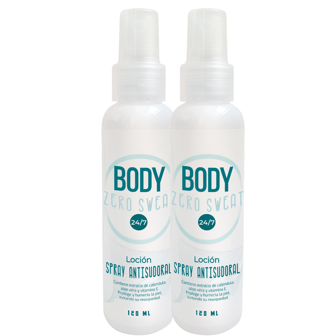 Body Zero SweaSkinRepair | SPRAY ANTITRANSPIRANTE Y DESODORANTE DE LARGA DURACIÓN