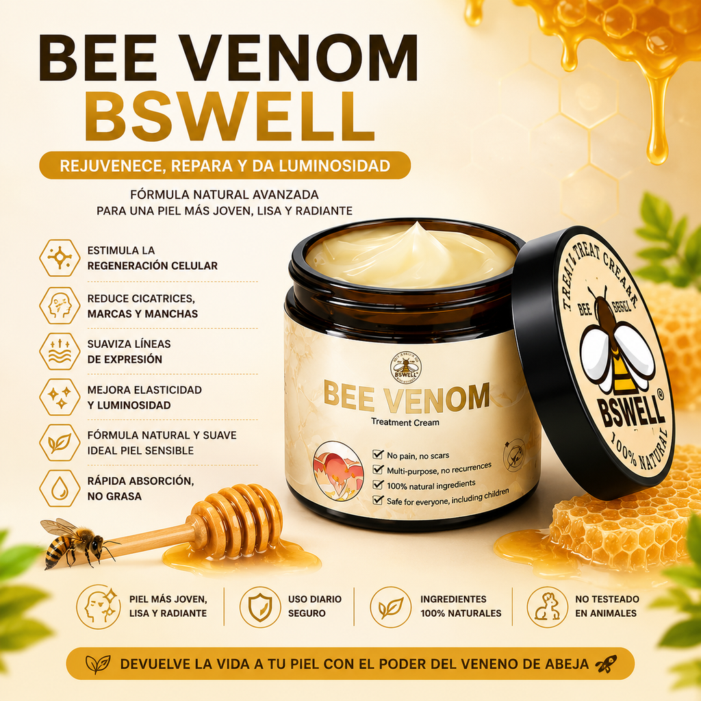 Combo Premium Zamia Power | Bee Venom + Beevana + Crema para Várices + Crema Aclarante Original