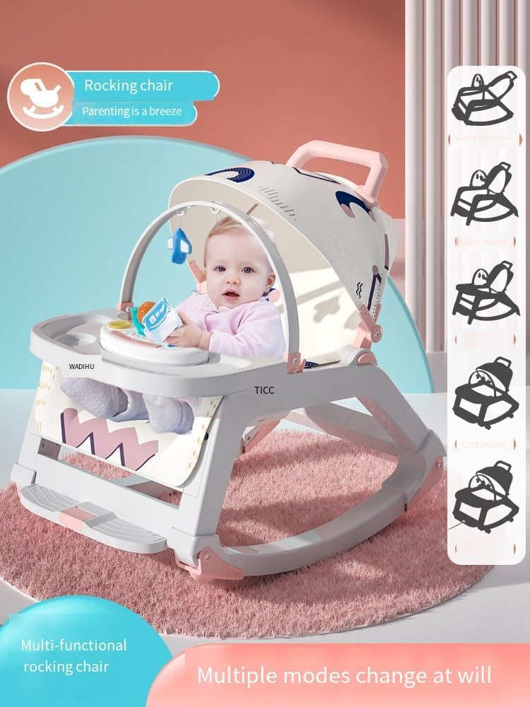 Silla Mecedora para Bebés 5 en 1 Multifuncional