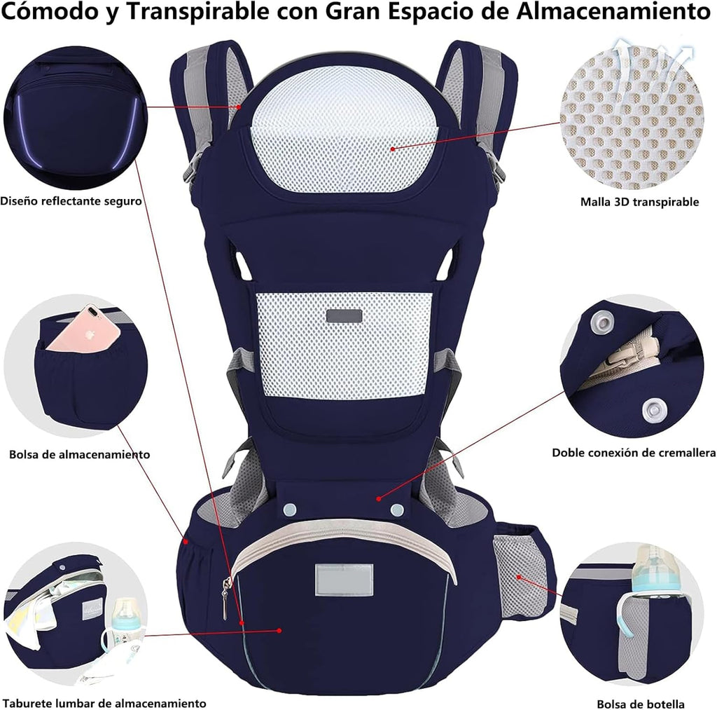 Cargador Portabebe Ergonomico C Asiento