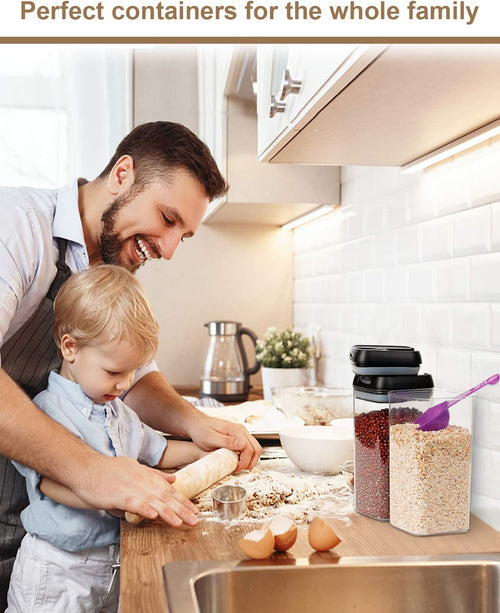 Set de Tarros Herméticos X7 de Jelo Shop