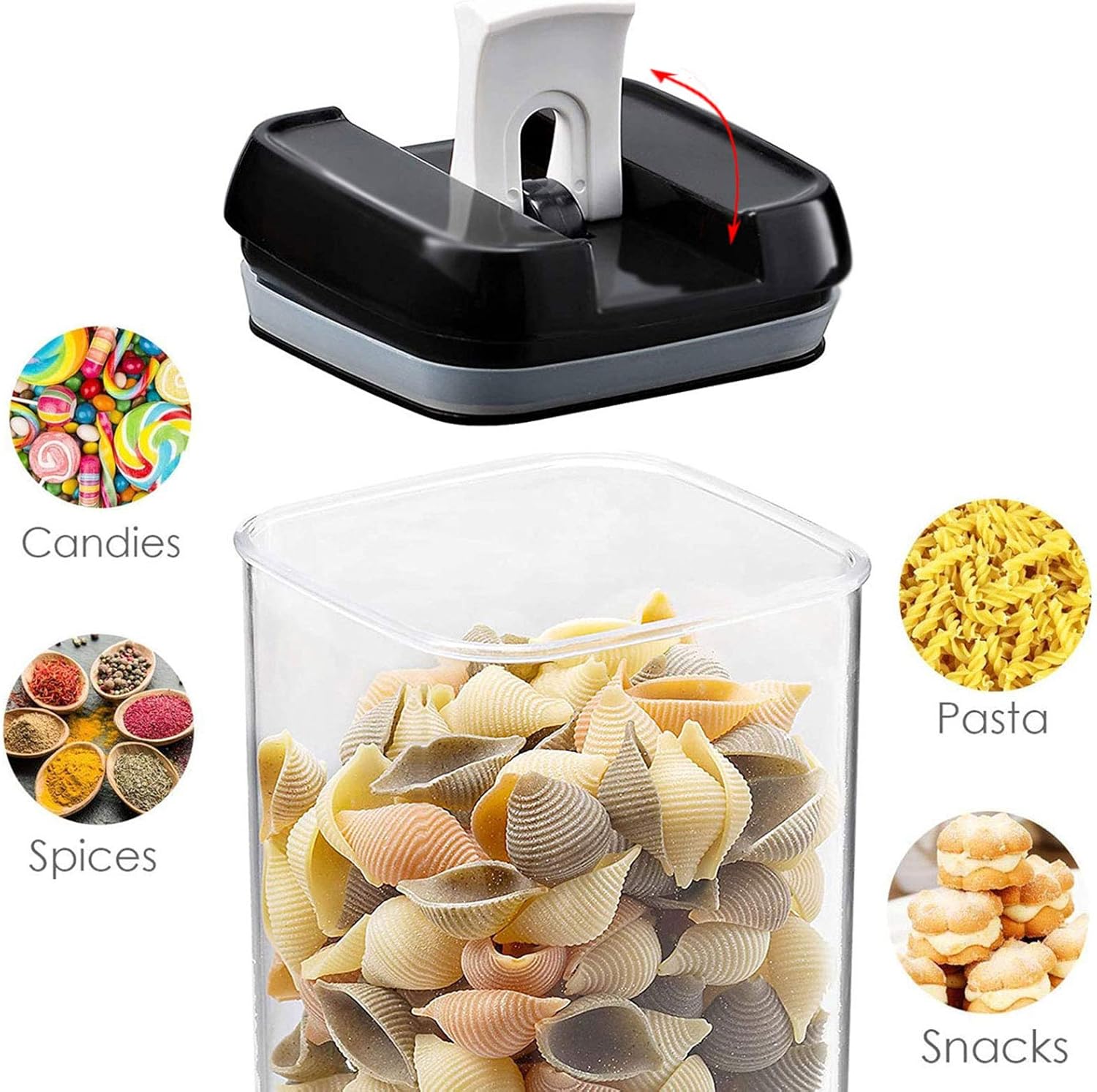 Set de Tarros Herméticos X7 de Jelo Shop