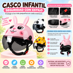 Casco Infantil de Motocicleta Retro