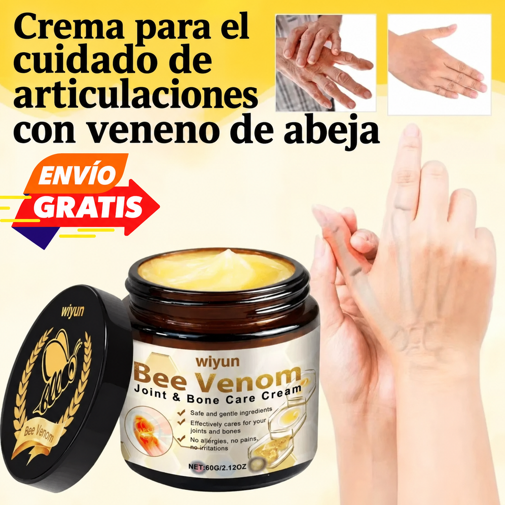 Bee Venom Crema de Veneno de Abeja | Cuidado y Apariencia Renovada de la Piel