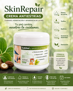 Crema Antiestrías SkinRepair 60 g | Cuidado, Hidratación y Apariencia de la Piel