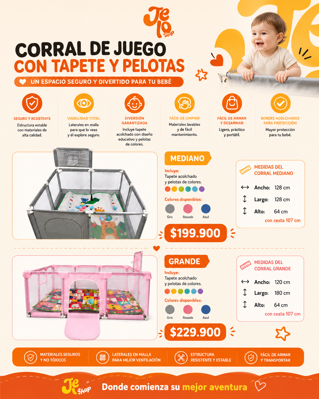 Corral de Juegos Infantil