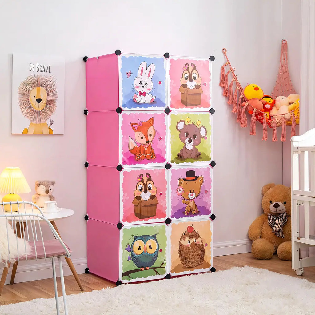 Armario Modular Infantil 8 Modulos