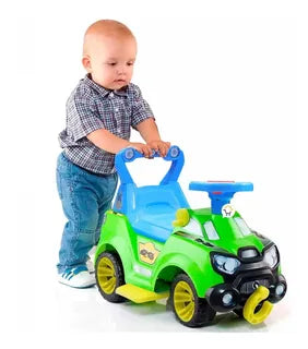 Carro Paseador Y Montable 3 En 1