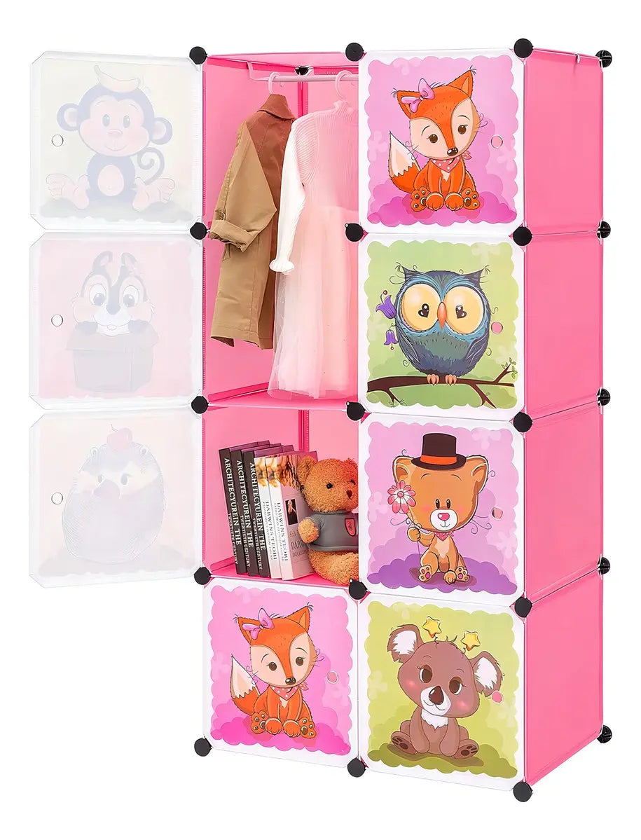 Armario Modular Infantil 8 Modulos