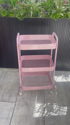 Carrito Organizador de 3 Niveles con Ruedas