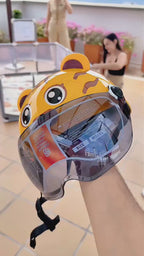 Casco Infantil de Motocicleta Retro