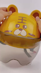 Casco Infantil de Motocicleta Retro