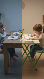 Combo Escritorio Plegable + Silla Infantil Premium