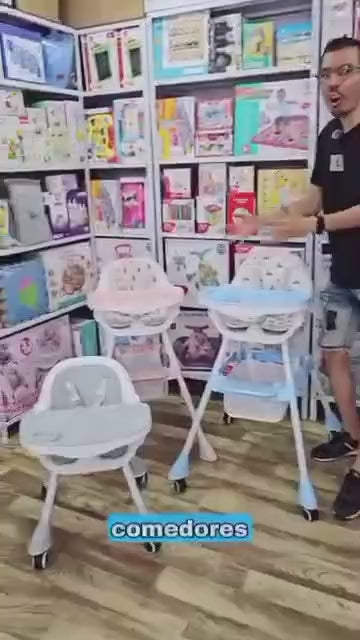 Silla Comedor Bebé 2 en 1 Multifunción